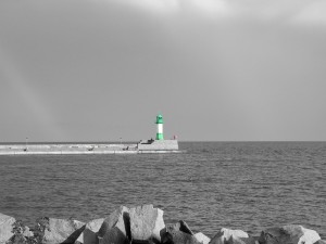 Leuchtturm in Sassnitz auf Rügen