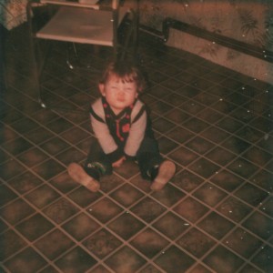 Polaroid in der Küche
